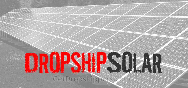 Solar Panel Dropshippers